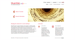 Desktop Screenshot of musicweb.koncon.nl